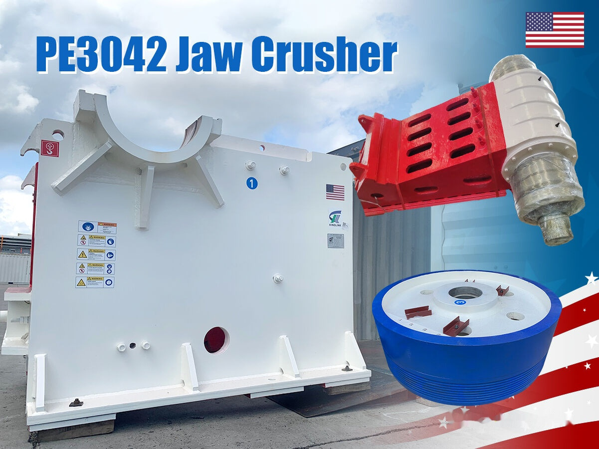 Kinglink PE3042 Primary Rock Jaw Crusher | Concrete Batching Plant - Žokļu drupinātājs: foto 1 Kinglink PE3042 Primary Rock Jaw Crusher | Concrete Batching Plant - Žokļu drupinātājs: foto 1