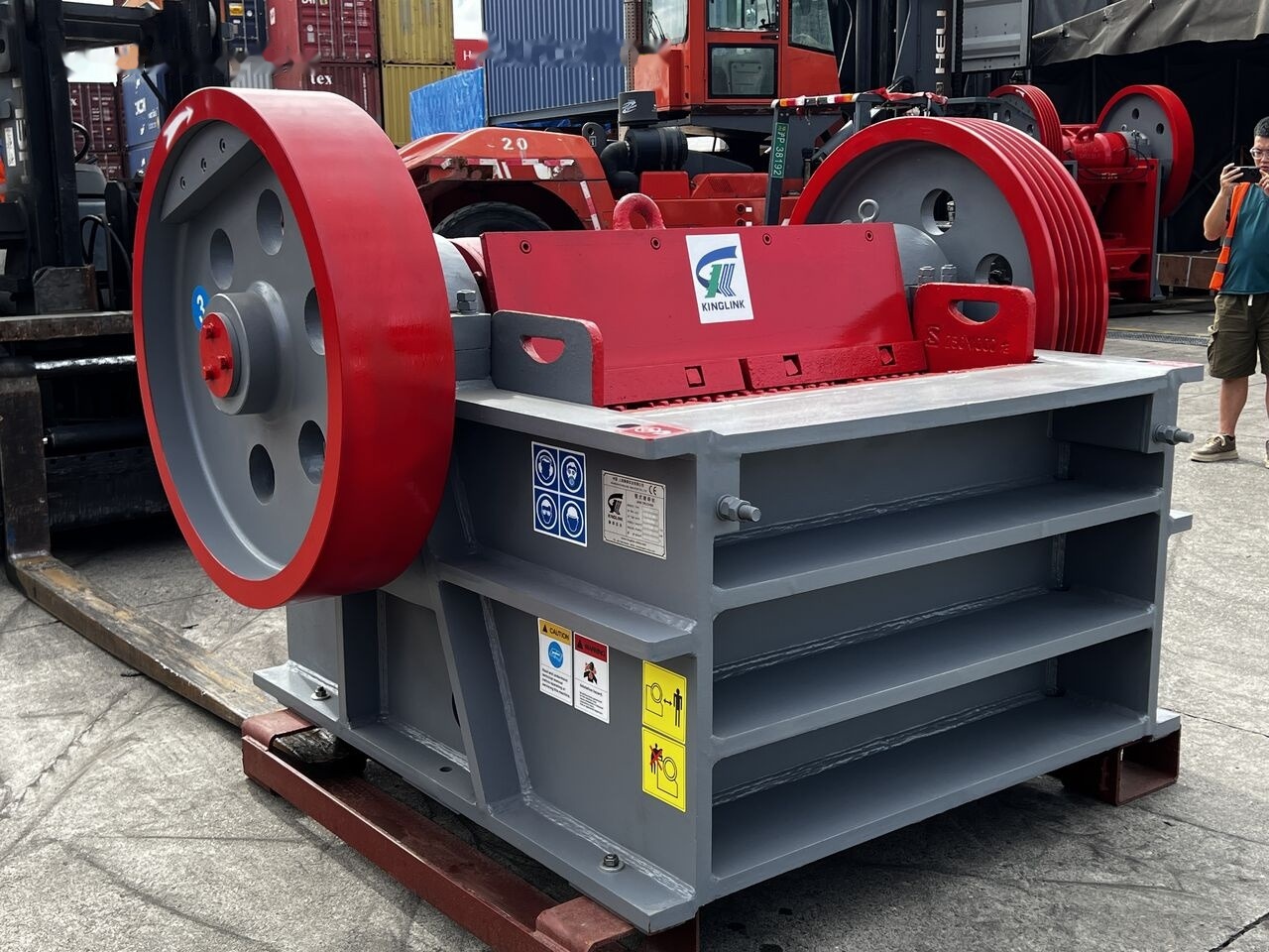 Kinglink PEX1047 Fine Jaw Crusher | Hard Stone - Žokļu drupinātājs: foto 2 Kinglink PEX1047 Fine Jaw Crusher | Hard Stone - Žokļu drupinātājs: foto 2