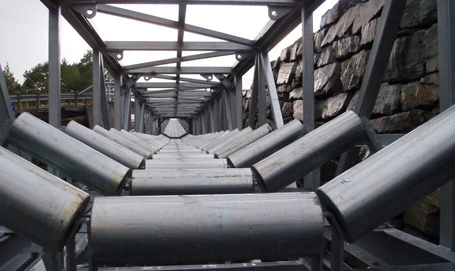 Kinglink Port Belt Conveyor B1200 with Strong Frame - Lentes konveijers: foto 4 Kinglink Port Belt Conveyor B1200 with Strong Frame - Lentes konveijers: foto 4