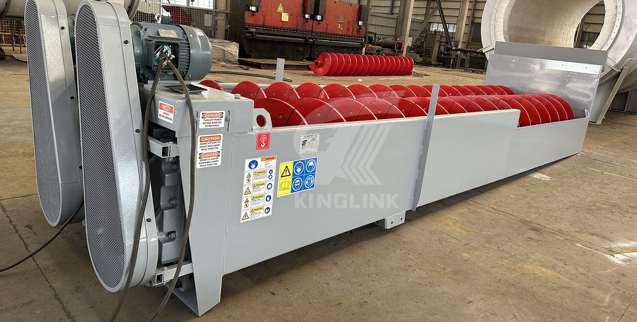 Kinglink Screw Sand Washer | 44'' x 32' Fine Material Washer - Drupinātājs: foto 2 Kinglink Screw Sand Washer | 44'' x 32' Fine Material Washer - Drupinātājs: foto 2
