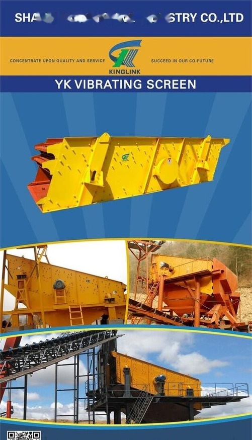 Kinglink Triple deck vibrating screen 3YK1854 - Sijātājs: foto 4 Kinglink Triple deck vibrating screen 3YK1854 - Sijātājs: foto 4