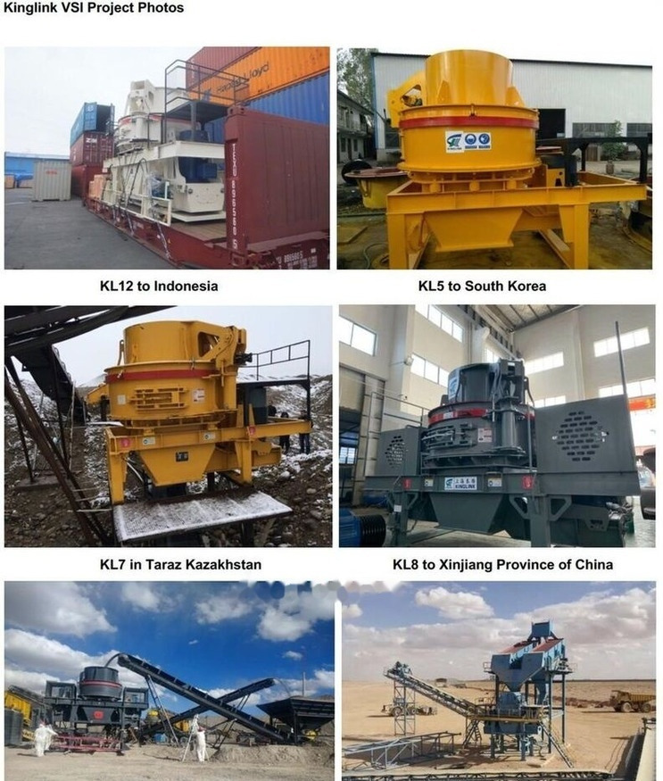 Kinglink VSI Crusher KL8 for making sand and aggregate shaping - Trieciena drupinātājs: foto 4 Kinglink VSI Crusher KL8 for making sand and aggregate shaping - Trieciena drupinātājs: foto 4