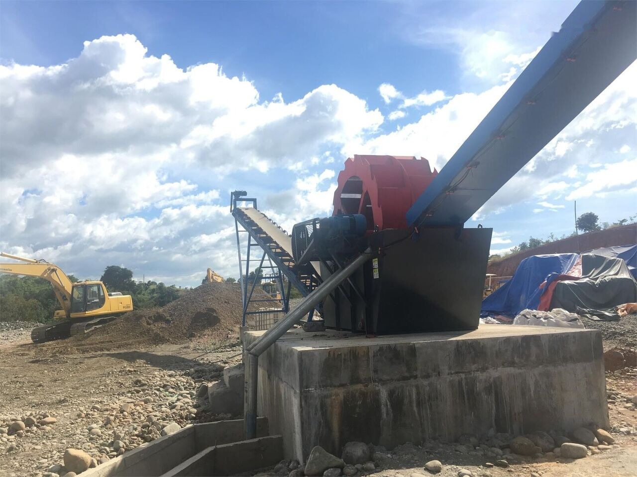 Kinglink XSD2610 Wheeled Bucket Sand Washer - Sijātājs: foto 1 Kinglink XSD2610 Wheeled Bucket Sand Washer - Sijātājs: foto 1