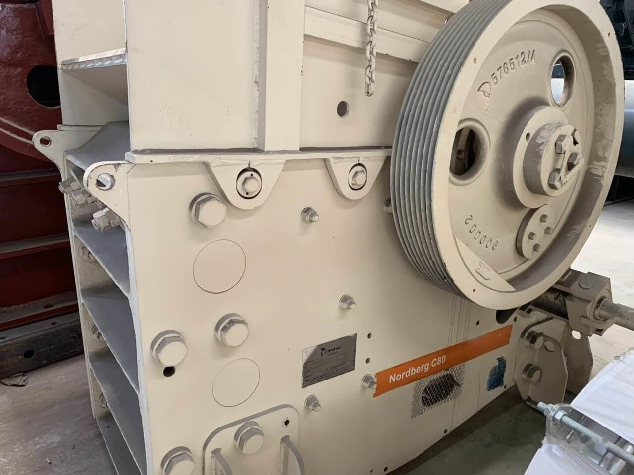 Metso C80 Original JAW CRUSHER - Žokļu drupinātājs: foto 1 Metso C80 Original JAW CRUSHER - Žokļu drupinātājs: foto 1