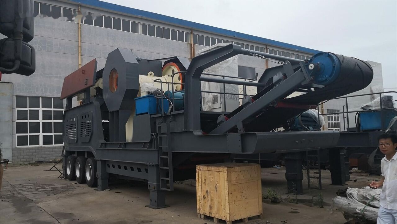 New KINGLINK PE600x900 Portable Jaw Crushing Plant - Žokļu drupinātājs: foto 4 New KINGLINK PE600x900 Portable Jaw Crushing Plant - Žokļu drupinātājs: foto 4