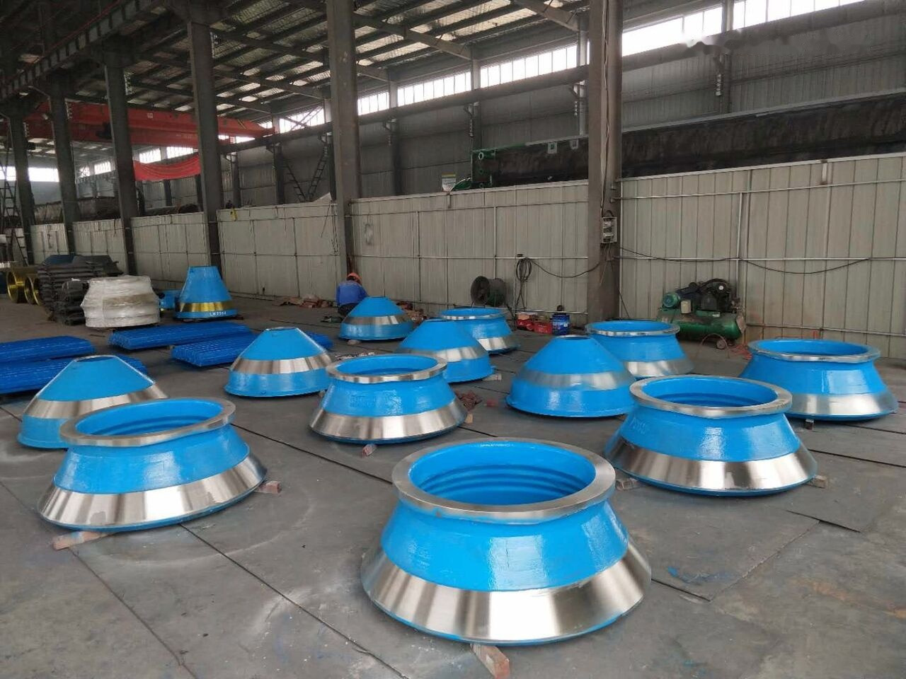 Bowl liner, Mantle, Concave For Metso CONE CRUSHER - Rezerves daļa - Žokļu drupinātājs: foto 1 Bowl liner, Mantle, Concave For Metso CONE CRUSHER - Rezerves daļa - Žokļu drupinātājs: foto 1