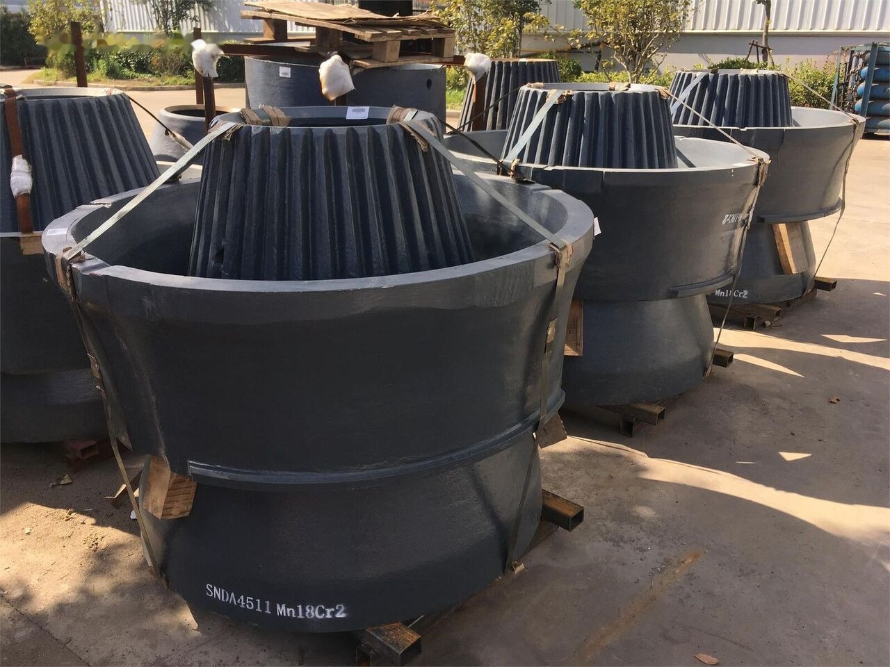 Mantle and Concave fit Sandvik CH430 for Sandvik crusher - Rezerves daļa - Drupinātājs: foto 1 Mantle and Concave fit Sandvik CH430 for Sandvik crusher - Rezerves daļa - Drupinātājs: foto 1