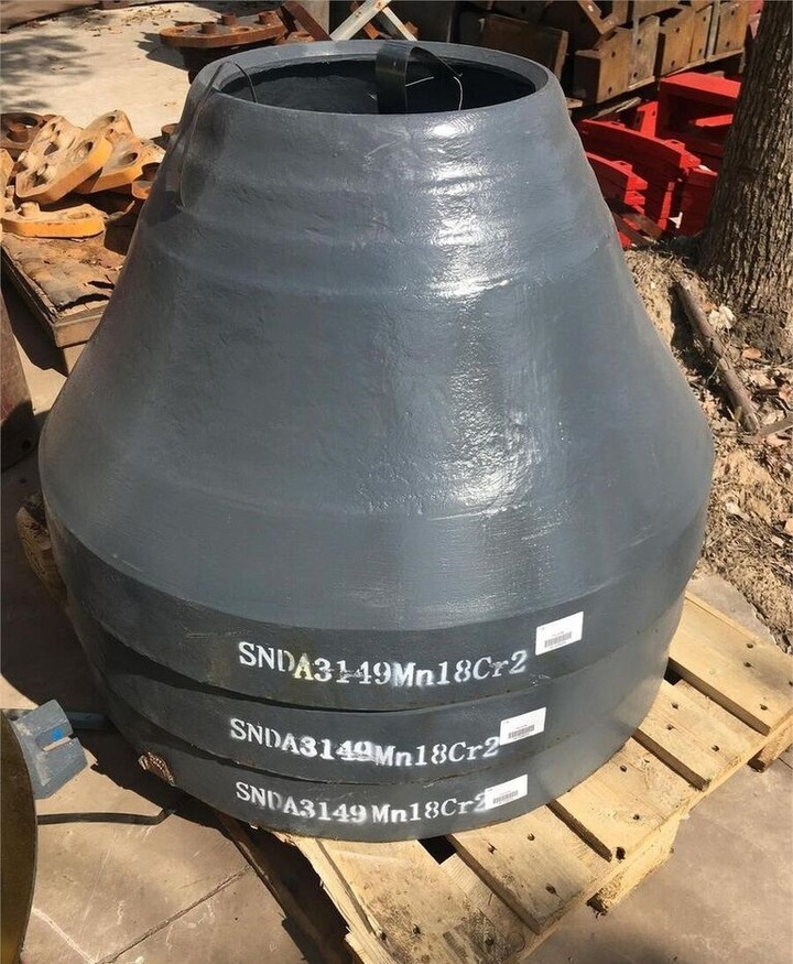 Mantle and Concave fit Sandvik CH430 for Sandvik crusher - Rezerves daļa - Drupinātājs: foto 3 Mantle and Concave fit Sandvik CH430 for Sandvik crusher - Rezerves daļa - Drupinātājs: foto 3