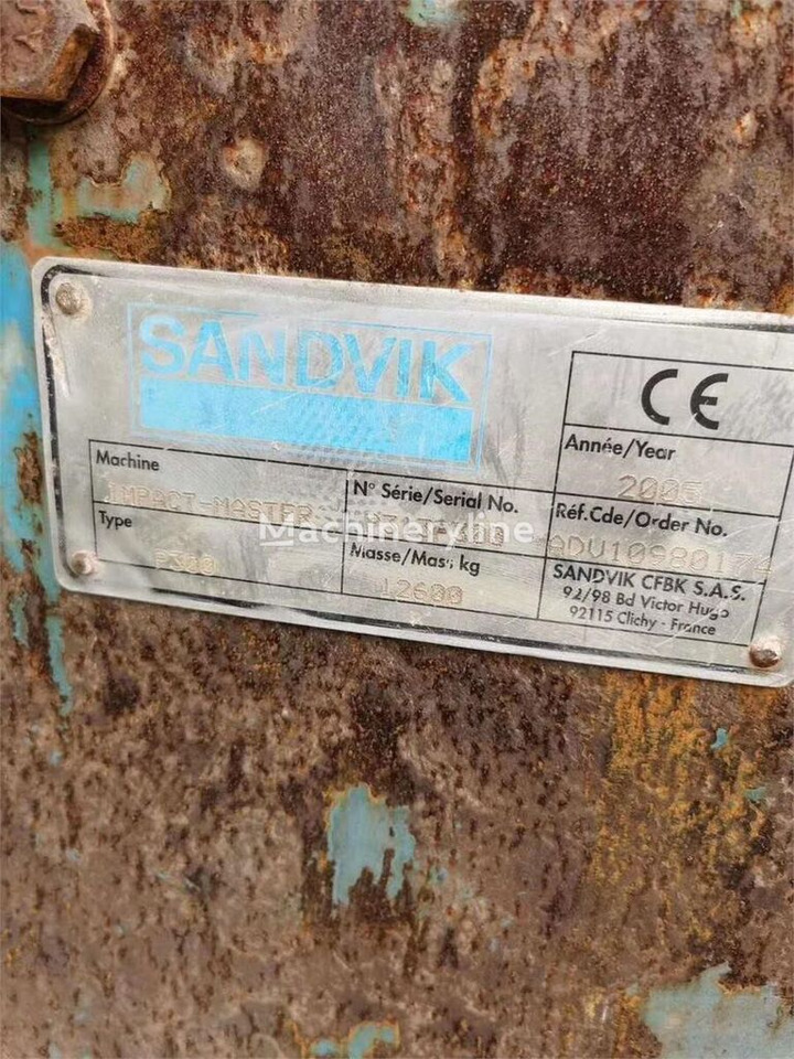 Sandvik P300 Imapct Crusher - Konusveida drupinātājs: foto 3 Sandvik P300 Imapct Crusher - Konusveida drupinātājs: foto 3