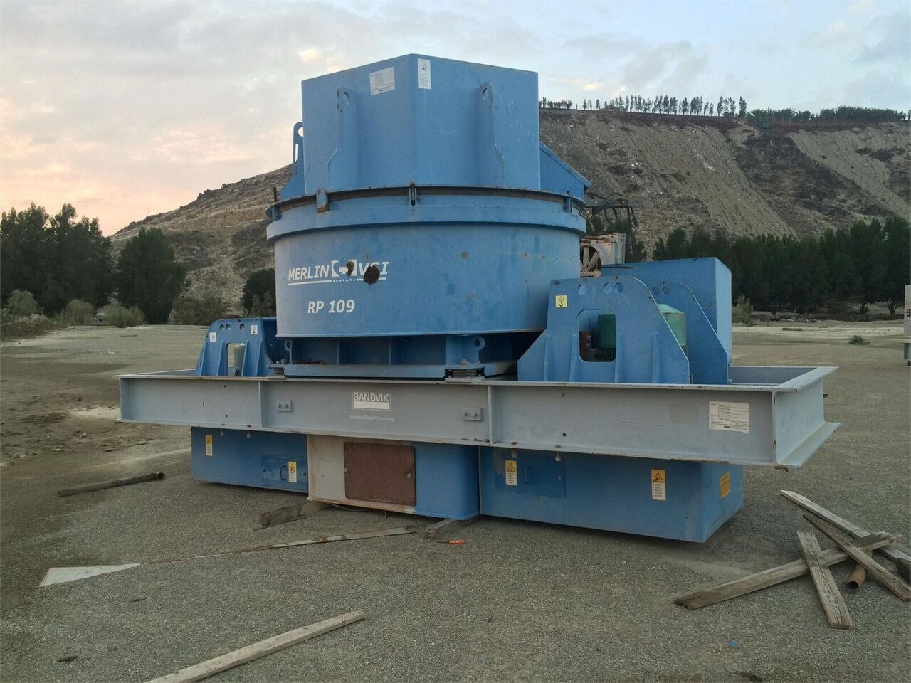 Sandvik RP109 VSI Crushing Equipment - Žokļu drupinātājs: foto 1 Sandvik RP109 VSI Crushing Equipment - Žokļu drupinātājs: foto 1