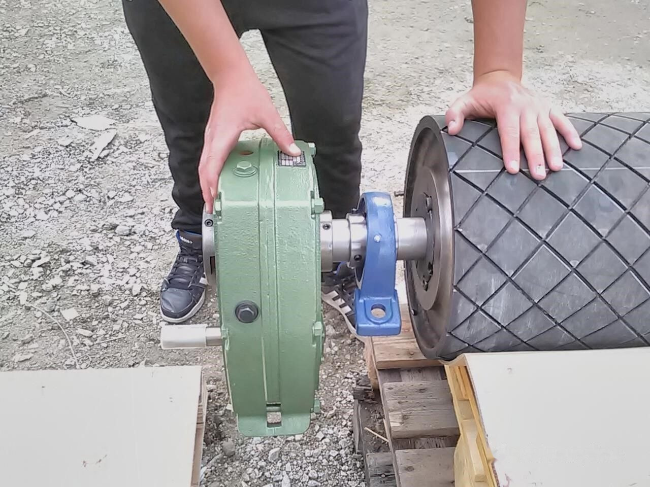 For KINGLINK B1200 belt conveyor - Dzinējs un rezerves daļas: foto 1 For KINGLINK B1200 belt conveyor - Dzinējs un rezerves daļas: foto 1