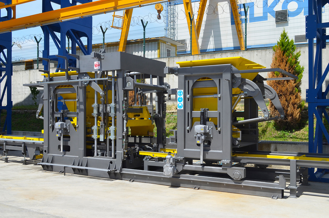 ELKON ELKOBLOCK-S36 FULLY AUTOMATIC SINGLE LAYER Concrete Block Machine - Celtniecības tehnika: foto 1 ELKON ELKOBLOCK-S36 FULLY AUTOMATIC SINGLE LAYER Concrete Block Machine - Celtniecības tehnika: foto 1