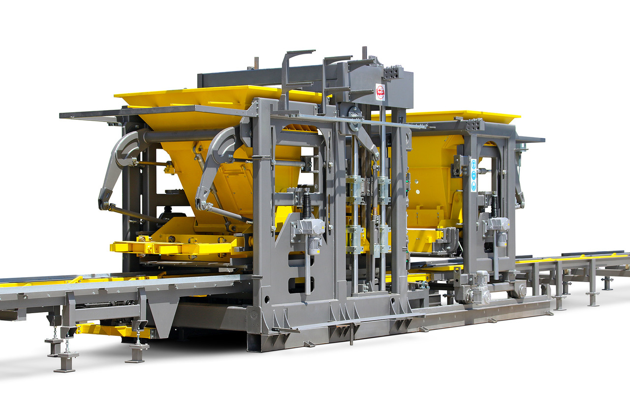 ELKON ELKOBLOCK-S36 FULLY AUTOMATIC SINGLE LAYER Concrete Block Machine - Celtniecības tehnika: foto 4 ELKON ELKOBLOCK-S36 FULLY AUTOMATIC SINGLE LAYER Concrete Block Machine - Celtniecības tehnika: foto 4