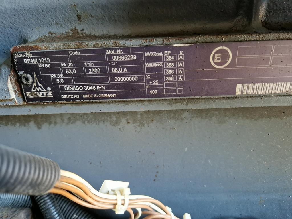 Dzinējs - Kravas automašīna DEUTZ BF4M 1013 WITH HYDRO: foto 7