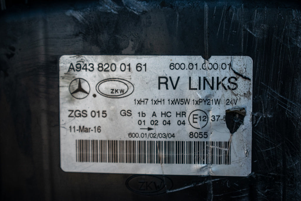 MERCEDES-BENZ ACTROS MP II - DRIVER'S - Tuvās gaismas - Kravas automašīna: foto 3 MERCEDES-BENZ ACTROS MP II - DRIVER'S - Tuvās gaismas - Kravas automašīna: foto 3