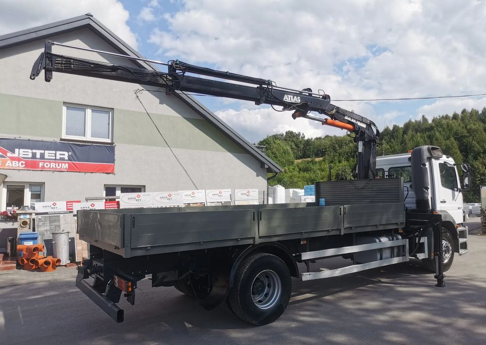 Mercedes-Benz Atego 1823 żuraw HDS Atlas 105.2 koła 315/80R22,5 - Bortu kravas automašīna/ Platforma, Kravas auto ar manipulatoru: foto 4 Mercedes-Benz Atego 1823 żuraw HDS Atlas 105.2 koła 315/80R22,5 - Bortu kravas automašīna/ Platforma, Kravas auto ar manipulatoru: foto 4