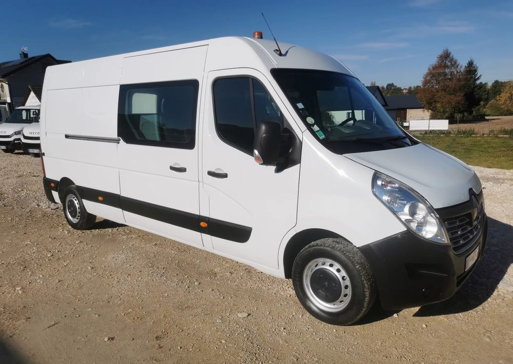 Renault Master L3H2 doka 7-osobowy Długi klima 2.3dCi-125KM Brygadówka - Kravas mikroautobuss: foto 3 Renault Master L3H2 doka 7-osobowy Długi klima 2.3dCi-125KM Brygadówka - Kravas mikroautobuss: foto 3