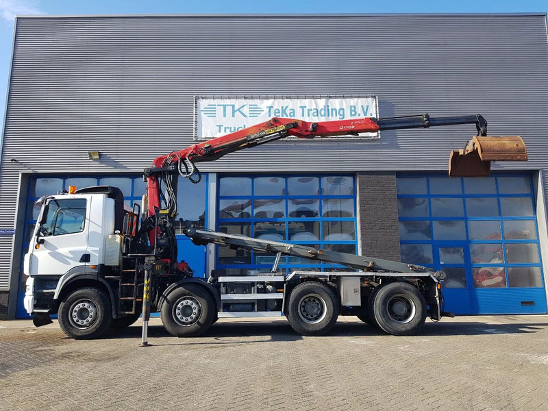Ginaf X 4241 S 8x4 NCH Z-Crane Epsilon Palfinger Q170Z88 - Kravas automašīna - kabeļu sistēma, Kravas auto ar manipulatoru: foto 2 Ginaf X 4241 S 8x4 NCH Z-Crane Epsilon Palfinger Q170Z88 - Kravas automašīna - kabeļu sistēma, Kravas auto ar manipulatoru: foto 2