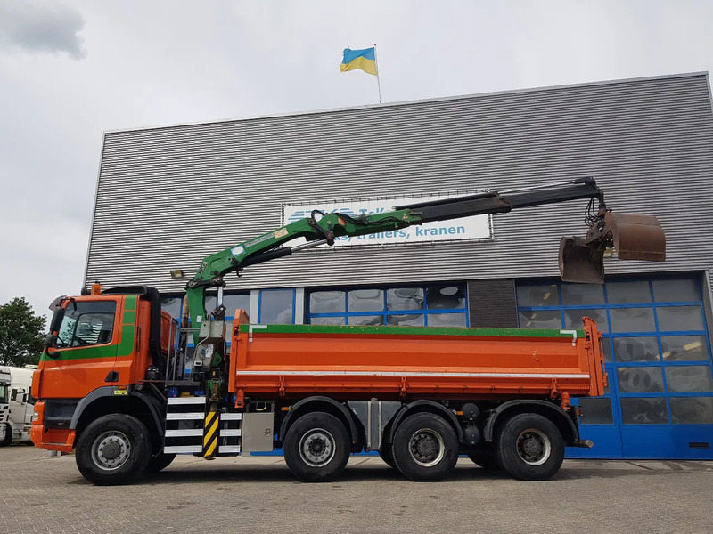 Ginaf X 4343 TS 8x6 Kipper kraan HMF 2020 - Kravas automašīna pašizgāzējs: foto 4 Ginaf X 4343 TS 8x6 Kipper kraan HMF 2020 - Kravas automašīna pašizgāzējs: foto 4