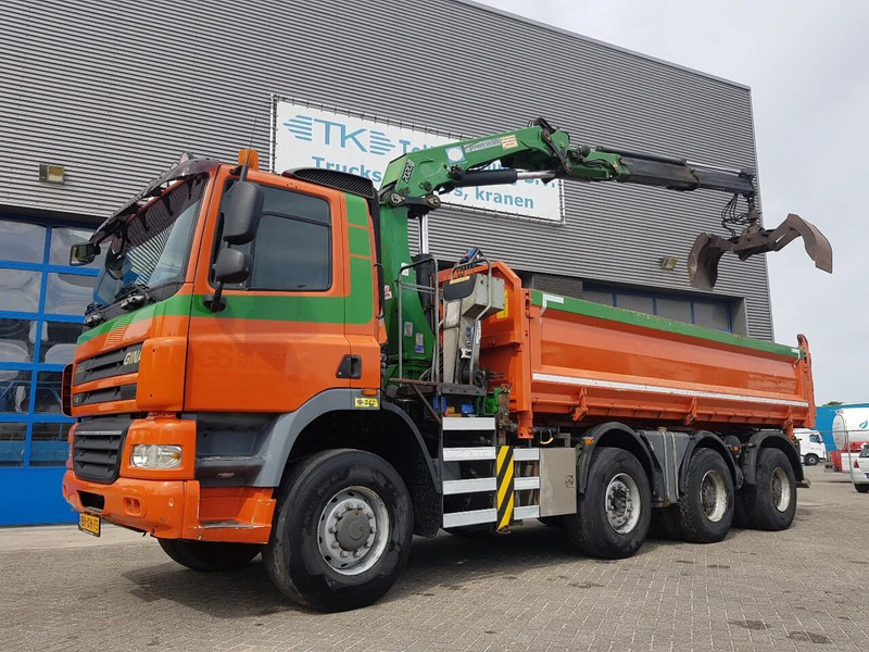 Ginaf X 4343 TS 8x6 Kipper kraan HMF 2020 - Kravas automašīna pašizgāzējs: foto 1 Ginaf X 4343 TS 8x6 Kipper kraan HMF 2020 - Kravas automašīna pašizgāzējs: foto 1