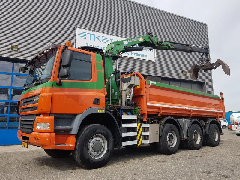 Ginaf X 4343 TS 8x6 Kipper kraan HMF 2020 - Kravas automašīna pašizgāzējs: foto 1 Ginaf X 4343 TS 8x6 Kipper kraan HMF 2020 - Kravas automašīna pašizgāzējs: foto 1