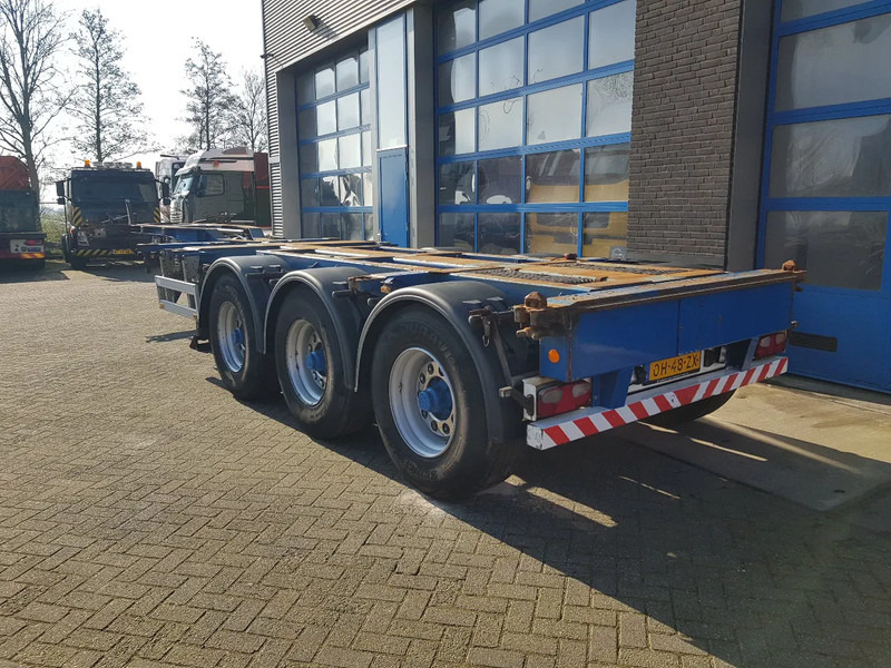 Pacton T3-010 Multi chassis Liftas BPW drum - Puspiekabe noņemamā virsbūve/ Konteineru vedējs: foto 4 Pacton T3-010 Multi chassis Liftas BPW drum - Puspiekabe noņemamā virsbūve/ Konteineru vedējs: foto 4