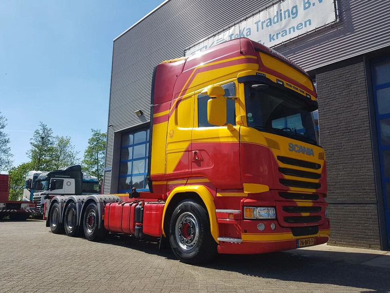 Scania R450 8x2 Topline ADR EX/II, EX/III, FL en AT SCR only - Konteineru vedējs/ Kravas automašīna ar noņemamā virsbūve: foto 5 Scania R450 8x2 Topline ADR EX/II, EX/III, FL en AT SCR only - Konteineru vedējs/ Kravas automašīna ar noņemamā virsbūve: foto 5