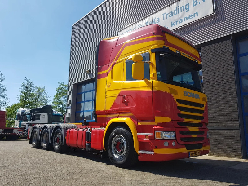 Scania R450 8x2 Topline ADR EX/II, EX/III, FL en AT SCR only - Konteineru vedējs/ Kravas automašīna ar noņemamā virsbūve: foto 5 Scania R450 8x2 Topline ADR EX/II, EX/III, FL en AT SCR only - Konteineru vedējs/ Kravas automašīna ar noņemamā virsbūve: foto 5