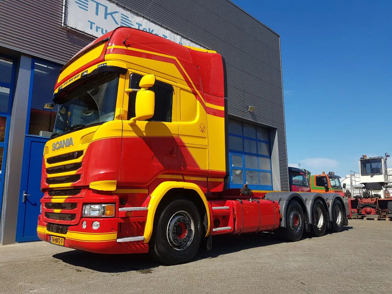Scania R450 8x2 Topline ADR EX/II, EX/III, FL en AT SCR only - Konteineru vedējs/ Kravas automašīna ar noņemamā virsbūve: foto 2 Scania R450 8x2 Topline ADR EX/II, EX/III, FL en AT SCR only - Konteineru vedējs/ Kravas automašīna ar noņemamā virsbūve: foto 2