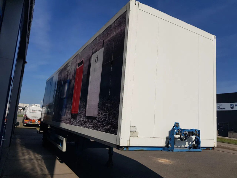 Puspiekabe slēgtā virsbūve Schmitz Cargobull City oplegger Laadklepprobleem Apk: foto 6