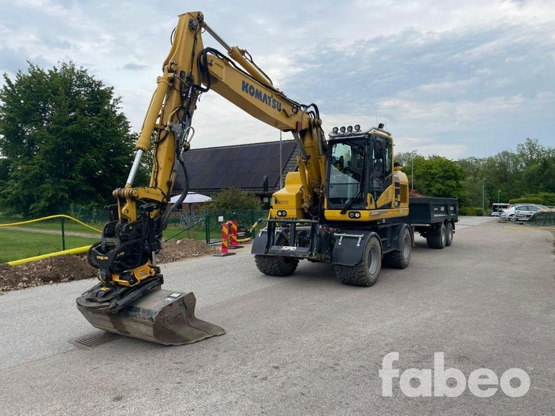 Komatsu PW160-11EO - Riteņu ekskavators: foto 1 Komatsu PW160-11EO - Riteņu ekskavators: foto 1