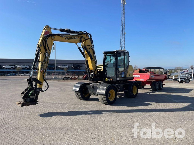 Yanmar B110W - Riteņu ekskavators: foto 1 Yanmar B110W - Riteņu ekskavators: foto 1