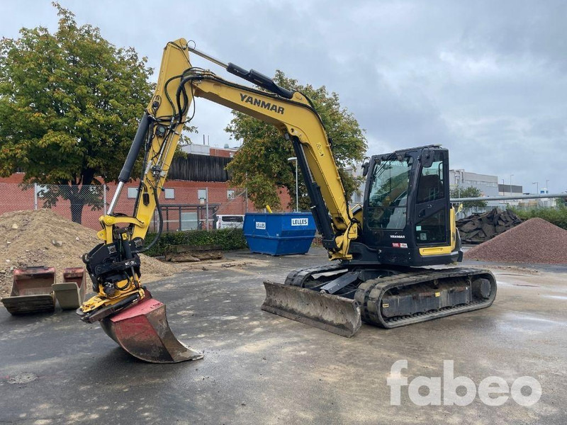 Yanmar SV100-2A - Kāpurķēžu ekskavators: foto 1 Yanmar SV100-2A - Kāpurķēžu ekskavators: foto 1