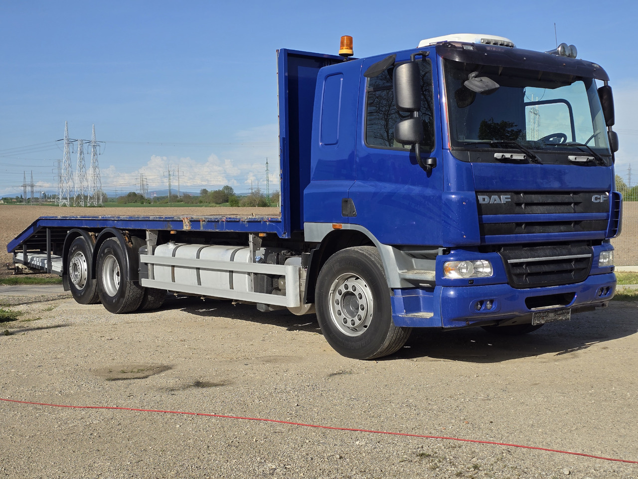 DAF CF 360 MACHINE TRANSPORTER - Autovedējs: foto 2 DAF CF 360 MACHINE TRANSPORTER - Autovedējs: foto 2