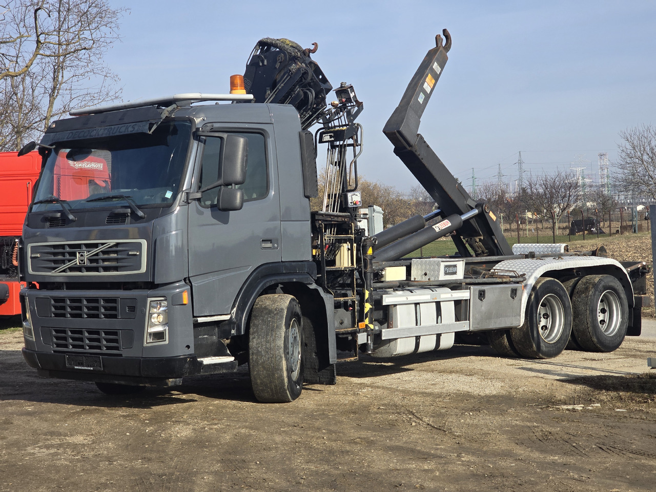 VOLVO FM 380 HOOK SYSTEM / HIAB 166 D2 DUO - Pacēlājs ar āķi: foto 3 VOLVO FM 380 HOOK SYSTEM / HIAB 166 D2 DUO - Pacēlājs ar āķi: foto 3