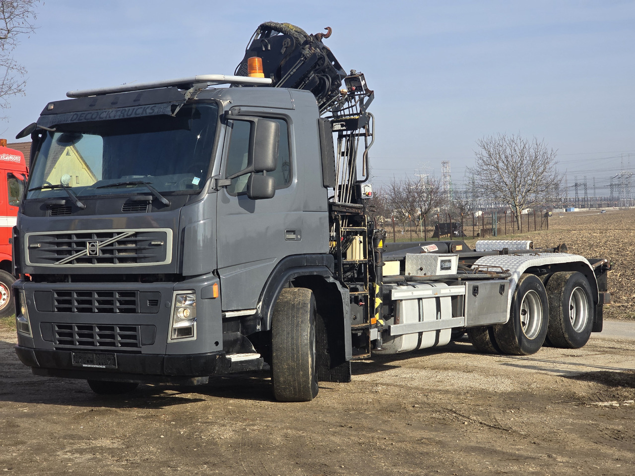 VOLVO FM 380 HOOK SYSTEM / HIAB 166 D2 DUO - Pacēlājs ar āķi: foto 1 VOLVO FM 380 HOOK SYSTEM / HIAB 166 D2 DUO - Pacēlājs ar āķi: foto 1