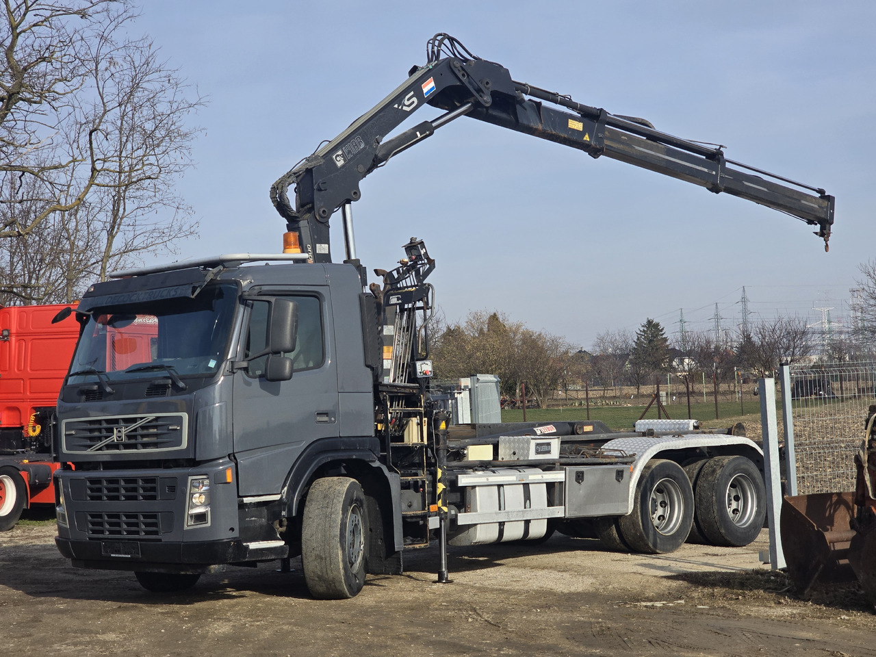 VOLVO FM 380 HOOK SYSTEM / HIAB 166 D2 DUO - Pacēlājs ar āķi: foto 5 VOLVO FM 380 HOOK SYSTEM / HIAB 166 D2 DUO - Pacēlājs ar āķi: foto 5