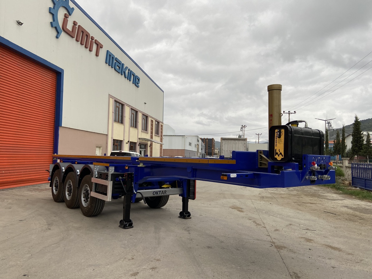 OKTAR CONTAINER TIPPER TRAILER ADR 2025 - Puspiekabe noņemamā virsbūve/ Konteineru vedējs: foto 2 OKTAR CONTAINER TIPPER TRAILER ADR 2025 - Puspiekabe noņemamā virsbūve/ Konteineru vedējs: foto 2