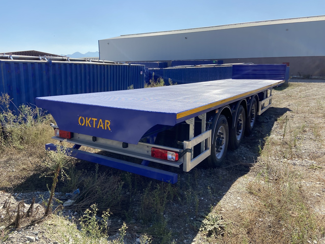 OKTAR PLATFORM -SEMI TRAILER 2023 2023 - Bortu puspiekabe/ Platforma: foto 2 OKTAR PLATFORM -SEMI TRAILER 2023 2023 - Bortu puspiekabe/ Platforma: foto 2