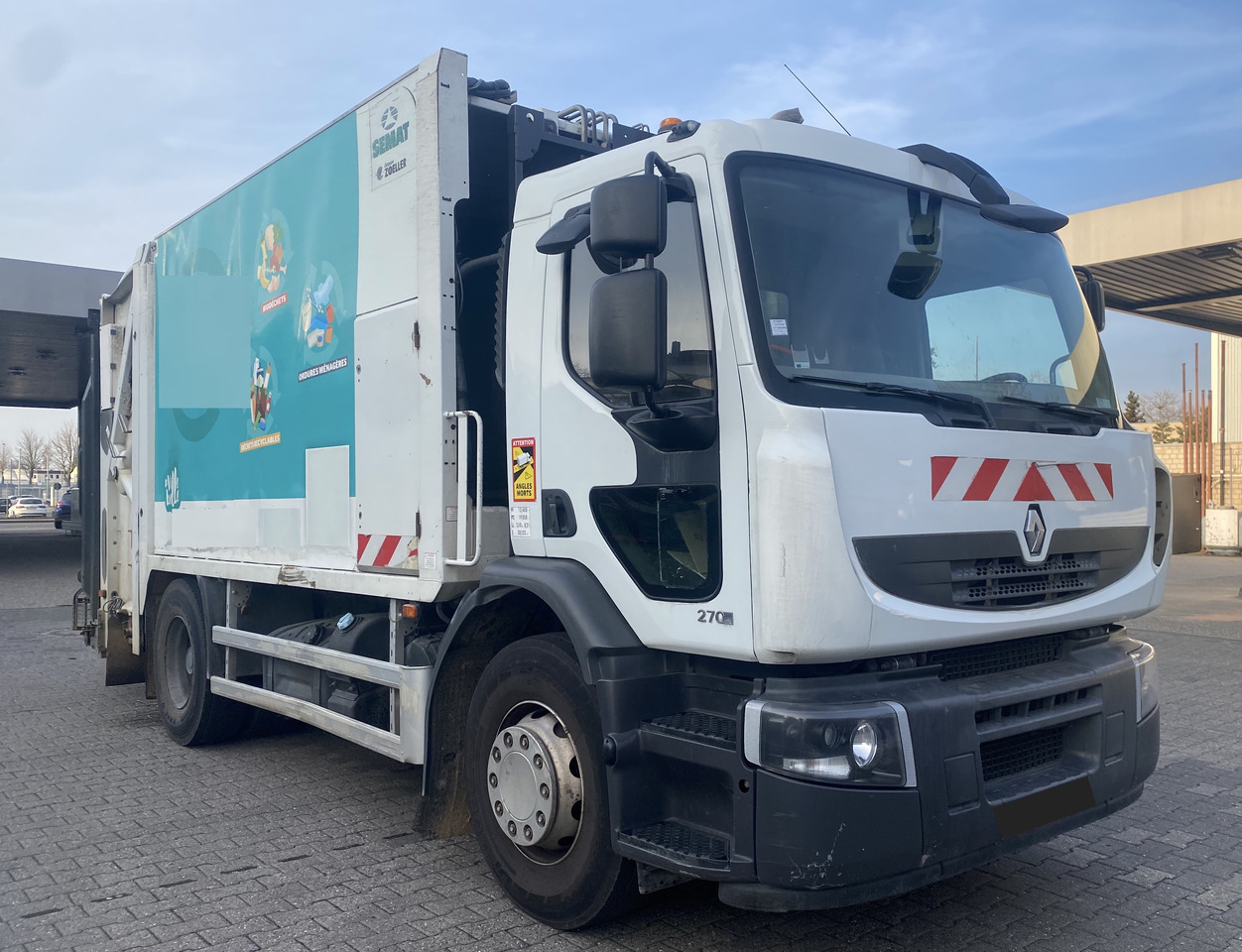 Renault Premium 270.19 DXi Müllwagen Garbage Truck Euro5 New Model - Atkritumu vedējs: foto 1 Renault Premium 270.19 DXi Müllwagen Garbage Truck Euro5 New Model - Atkritumu vedējs: foto 1