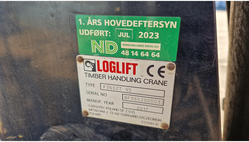 Loglift F265ZT 95 - Celtnis-manipulators - Kravas automašīna: foto 5 Loglift F265ZT 95 - Celtnis-manipulators - Kravas automašīna: foto 5