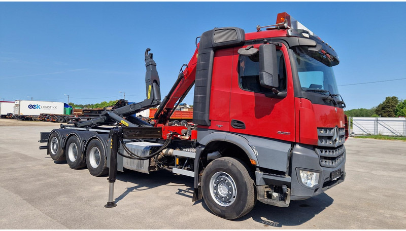 Mercedes-Benz Arocs 3251 8X4*4 Epsilon S260Z96 - Pacēlājs ar āķi, Kravas auto ar manipulatoru: foto 2 Mercedes-Benz Arocs 3251 8X4*4 Epsilon S260Z96 - Pacēlājs ar āķi, Kravas auto ar manipulatoru: foto 2