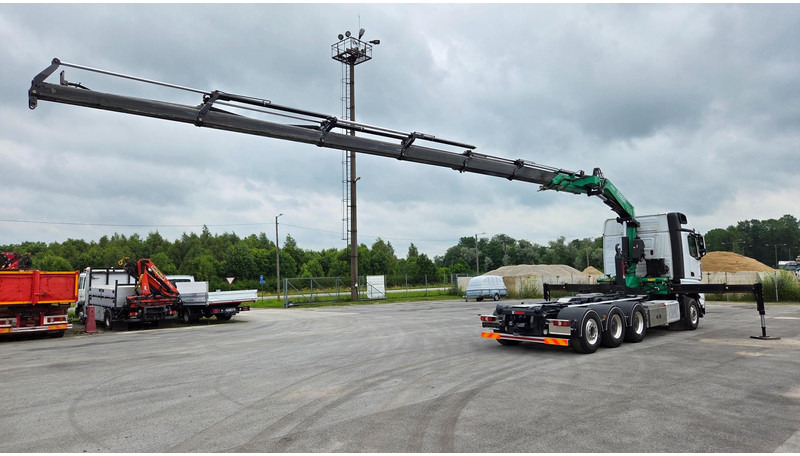 Mercedes-Benz Arocs 3253 8X4*4 Fassi F295 - Pacēlājs ar āķi, Kravas auto ar manipulatoru: foto 2 Mercedes-Benz Arocs 3253 8X4*4 Fassi F295 - Pacēlājs ar āķi, Kravas auto ar manipulatoru: foto 2