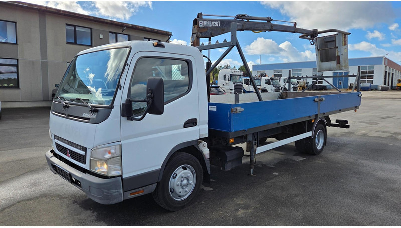 Mitsubishi CANTER FE85B HIAB 026 - Bortu kravas automašīna/ Platforma, Kravas auto ar manipulatoru: foto 1 Mitsubishi CANTER FE85B HIAB 026 - Bortu kravas automašīna/ Platforma, Kravas auto ar manipulatoru: foto 1