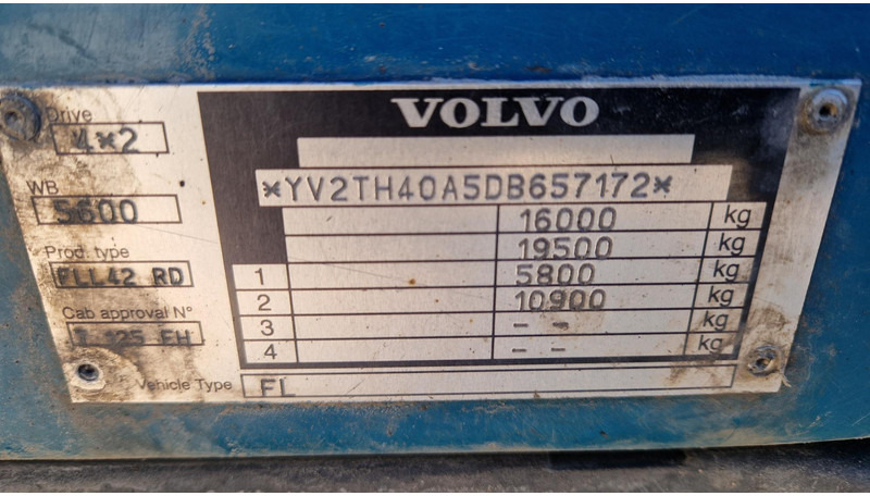 Volvo FL260 4X2 līzingu Volvo FL260 4X2: foto 13