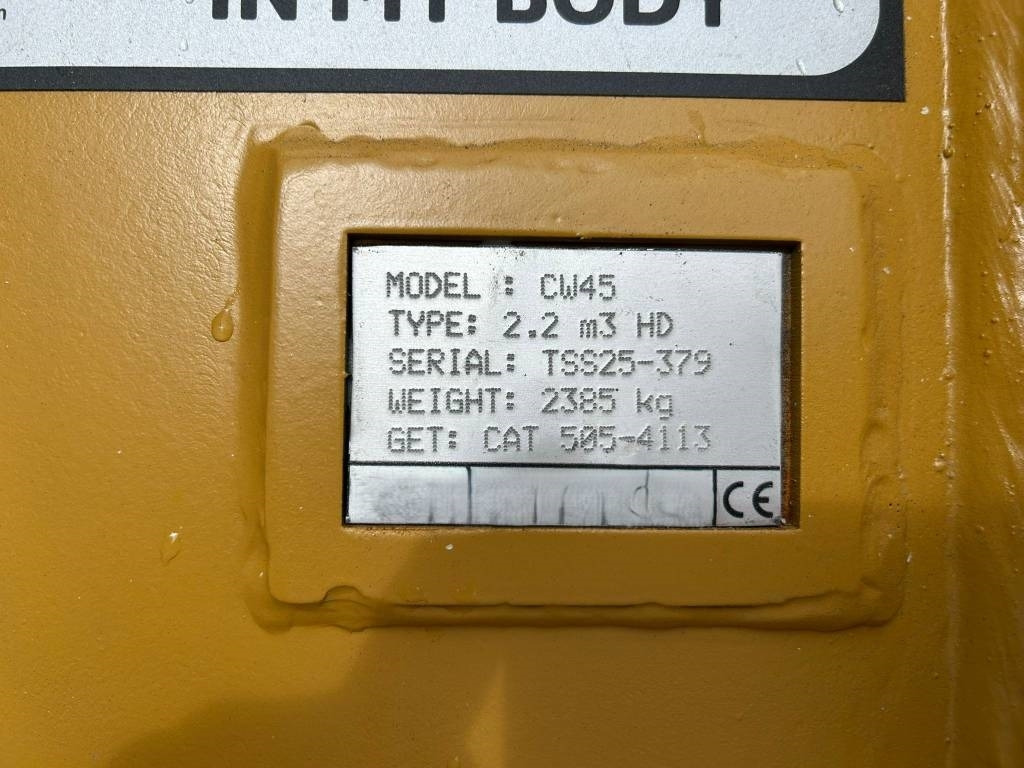 CW 45 Rock Bucket - Kauss - Celtniecības tehnika: foto 5 CW 45 Rock Bucket - Kauss - Celtniecības tehnika: foto 5