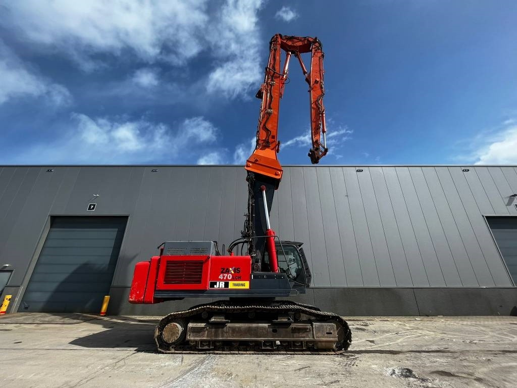Demontāžas ekskavators Hitachi ZX 470 LCD - 3 (25m high reach demolition): foto 9