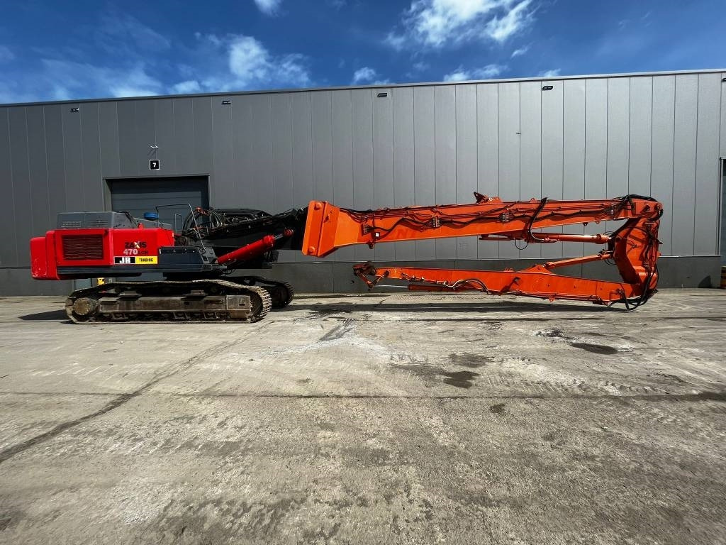 Demontāžas ekskavators Hitachi ZX 470 LCD - 3 (25m high reach demolition): foto 40