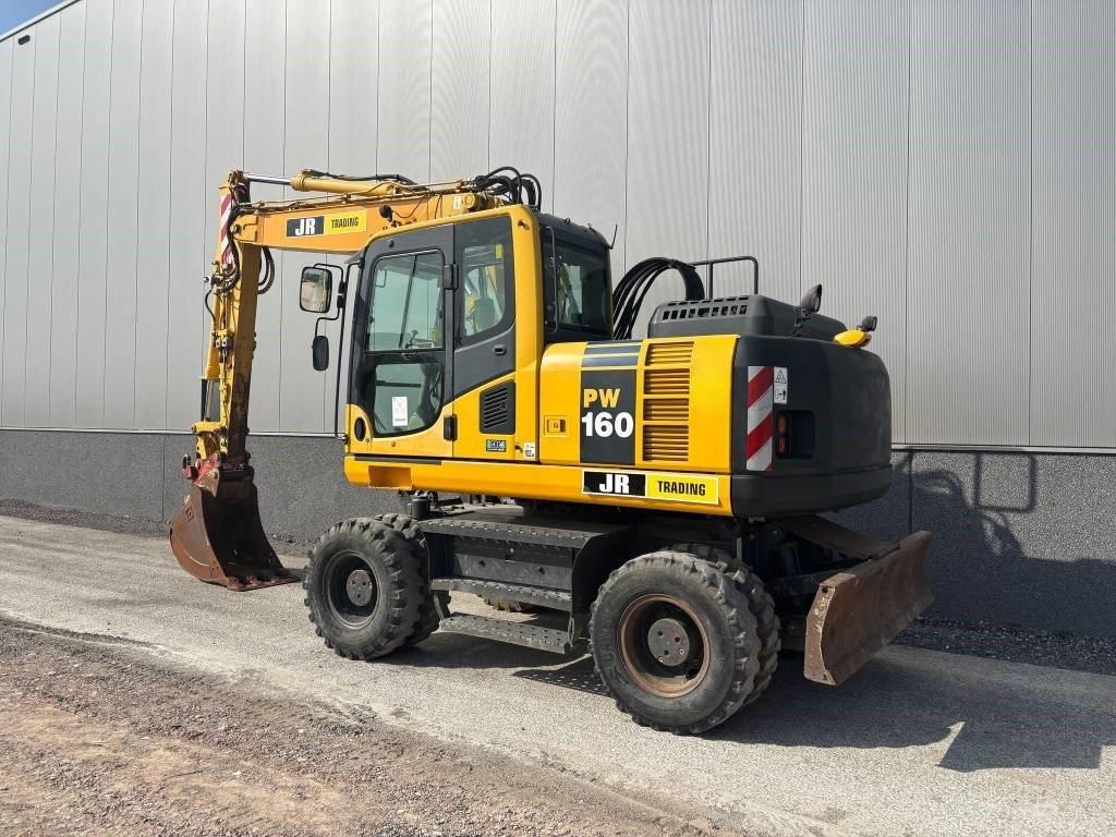 Komatsu PW 160 - Riteņu ekskavators: foto 3 Komatsu PW 160 - Riteņu ekskavators: foto 3