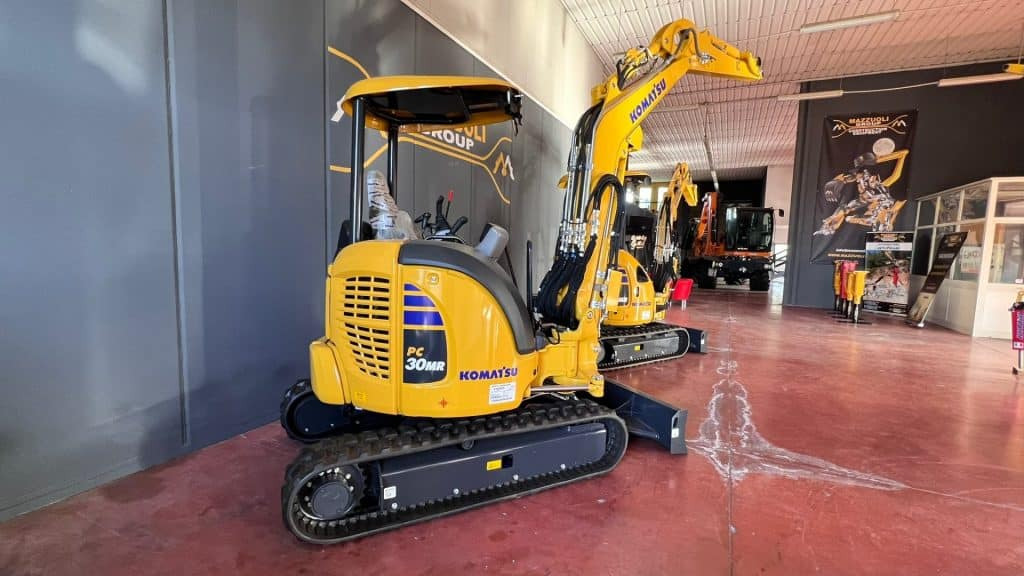 Komatsu PC30 MR-5 - Mini-ekskavators: foto 1 Komatsu PC30 MR-5 - Mini-ekskavators: foto 1